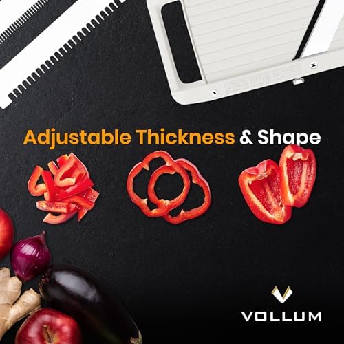 Vollum Mandoline Slicer Vegetable Cutter Stainless Steel Blades - Image 4