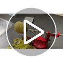 Apple Peeler Corer Slicer All in One – Stainless Steel Blades, Strong Suction Base, Multi-Function Apple & Potato Peeler, Fruit Corer Slicer for Apple Pie, Crisp & Everyday Kitchen Prep