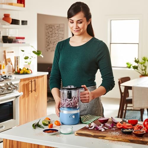 KitchenAid 5 Cup Food Chopper Cordless KFCB519VB, Blue Velvet - Image 3