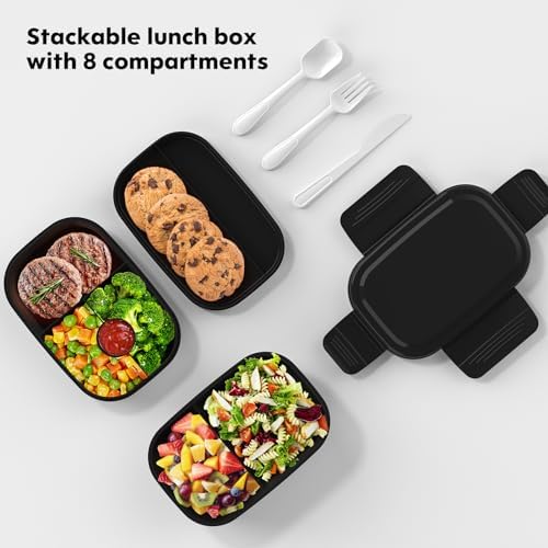 Bento Box Adult, Lunch Box Containers for Men Women