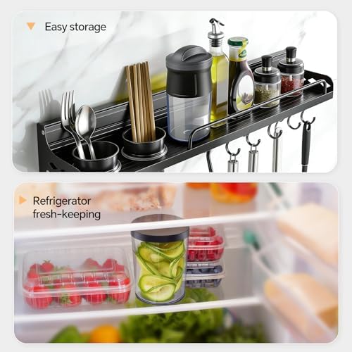 4 in 1 Vegetable Spiralizer Slicer for Veggie Noodles, Adjustable Thickness - Image 4