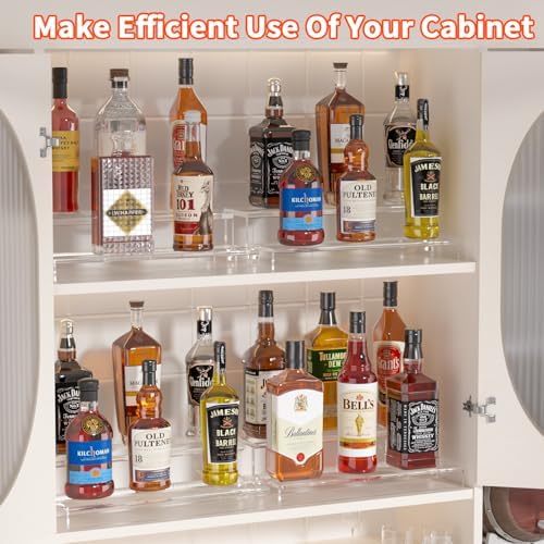2 Tier Liquor Bottle Display Shelf
