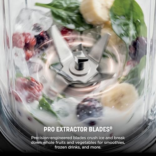 Ninja Nutri-Blender Pro with Auto iQ, 1100PW, (2) 24oz Cups, BN401 - Image 5