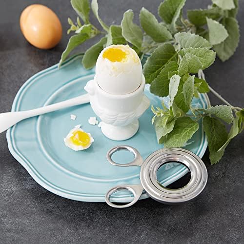 RSVP International Endurance Kitchen Tool Collection Durable & Easy to Clean, Dishwasher Safe, Egg Topper, Stainless Steel - Image 3