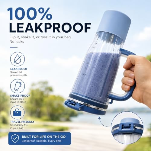 26oz Replacement Cup with Lid for Ninja BlendBOSS Personal Blender - Image 5