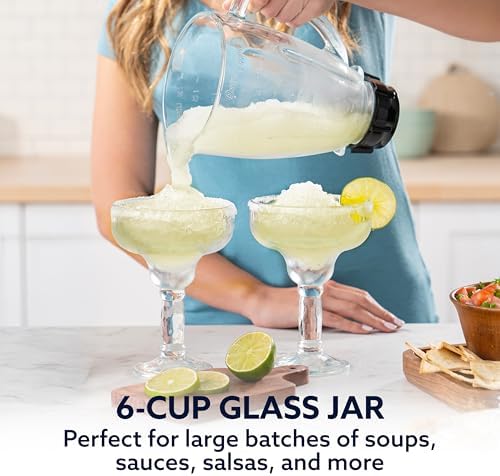 Oster Classic Series Heritage Blender with 6-Cup Glass Jar, 1000 Peak Watts, 600 Rated Watts, Stainless Steel Countertop Blender - Image 5