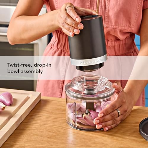 KitchenAid Go Cordless Top Down Chopper, battery sold separately, KTCR350 - Image 3
