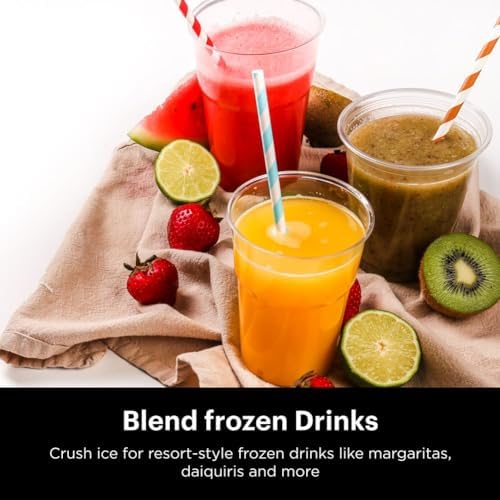 Ninja Blender for Smoothies & Shakes, 1000W, 72oz Pitcher, Black, NJ601AMZ - Image 3