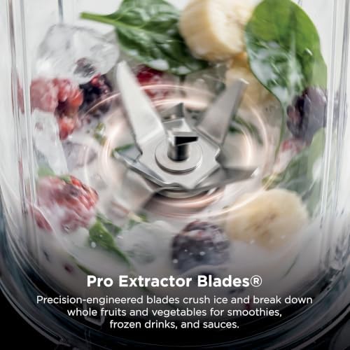 Ninja Nutri™ Blender, 900PW, (3) 20oz To-Go Cups, Silver, BQ301SL1BRN - Image 5