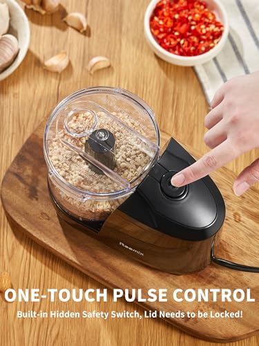 1.5-Cup Electric Food Chopper, 100W Mini Food Processor Meat Grinder