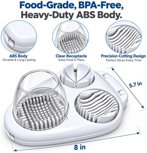 3-in-1 Egg Slicer for Hard Boiled Eggs - Image 5