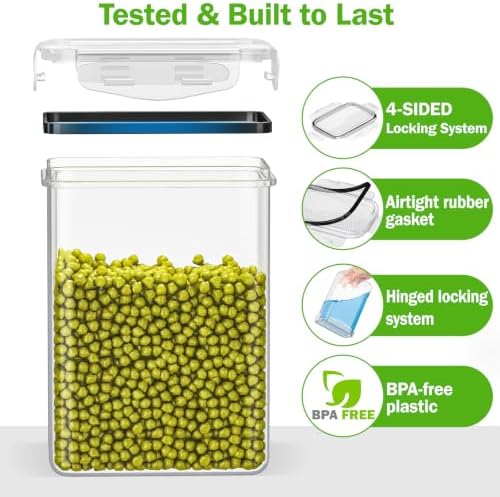 24-Pack Food Storage Containers Airtight