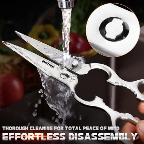 Kitchen Scissors All Purpose -Silver Kitchen Shears