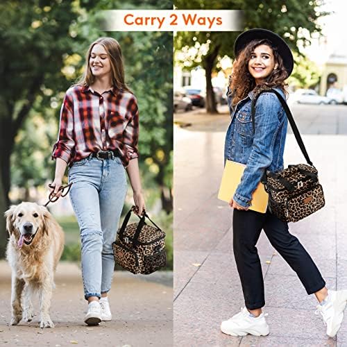 Insulated Lunch Box for Men, Lunch Bag Cooler Women, 12-Can 9L