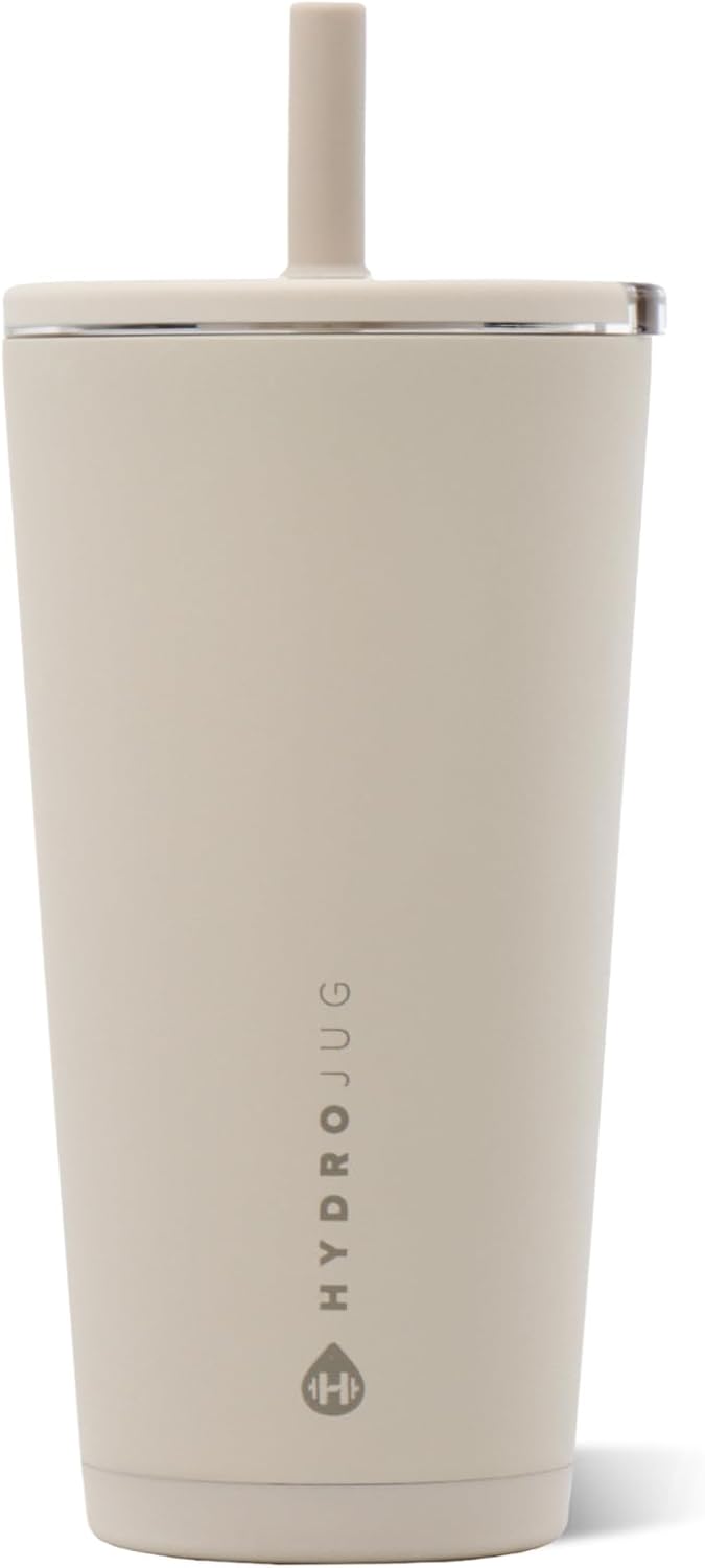 Everyday Tumbler 20 oz, Ceramic-Lined Straw Cup, Dune
