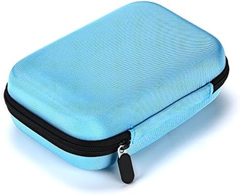 Hipiwe Hard Shell Essential Oil Carrying Case Holds 12 Bottles, Blue by Hipiwe