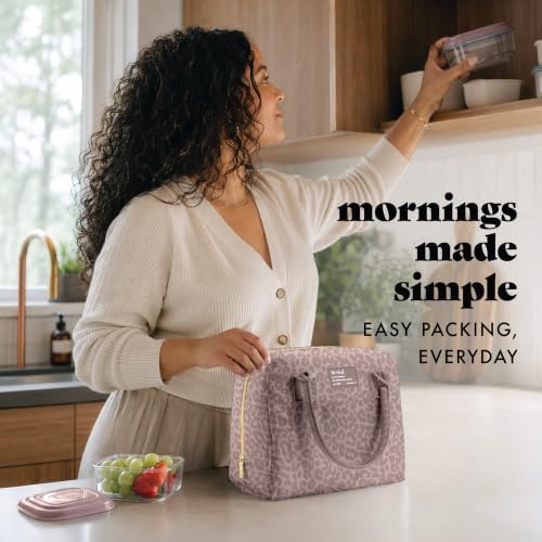 Bloomington Insulated Lunch Bag for Women w/ Containers