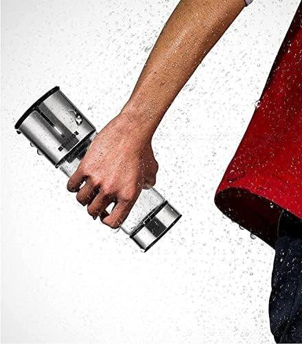 Portable Smoothie blender ROSEVIEW Glass bottle USB rechargeable mini Handheld Ice Shakes Cup 2 speed blend juicer Cordless Personal smoothies maker Fruit mixer (Metallic) - Image 6