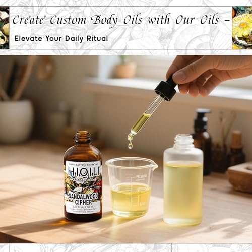 HIQILI Sandalwood Cipher Fragrance Oil for Diffuser,Candle & Soap Craft - Image 4