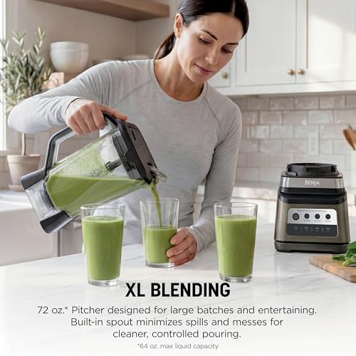 Ninja Professional Plus DUO Blender, 1400WP, Auto-iQ, 72oz, BN751SDBRN - Image 4
