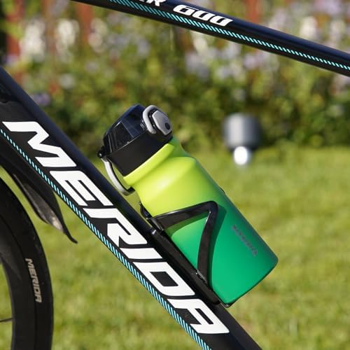 BJPKPK 18 oz Water Bottle with Straw & Handle, Insulated Stainless Flask - Image 6