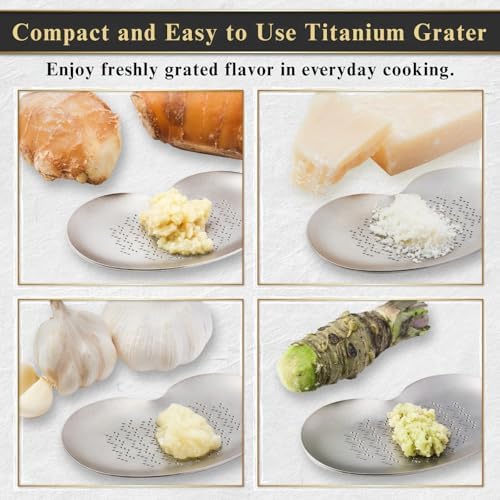 Japanese Grater Plate for Ginger & Wasabi, 3.4", Made in Japan