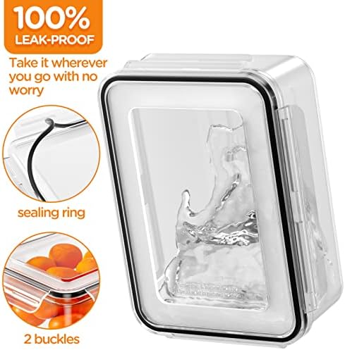 40 PCS Food Storage Containers with Lids Airtight