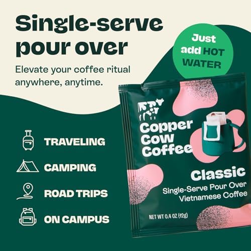 Vietnamese Pour Over Single Serve Dark Roast 25 Pack