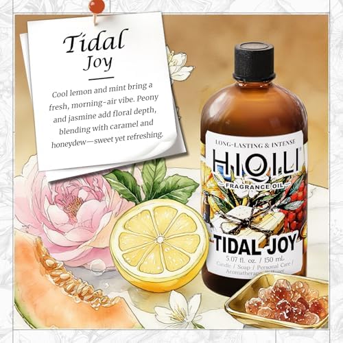 HIQILI Tidal Joy Fragrance Oil for Diffuser, Soap, Perfume, Candle Making - Image 2
