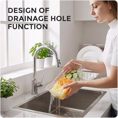 Mandoline Slicer For Kitchen With Container,Mandoline Food Slicer