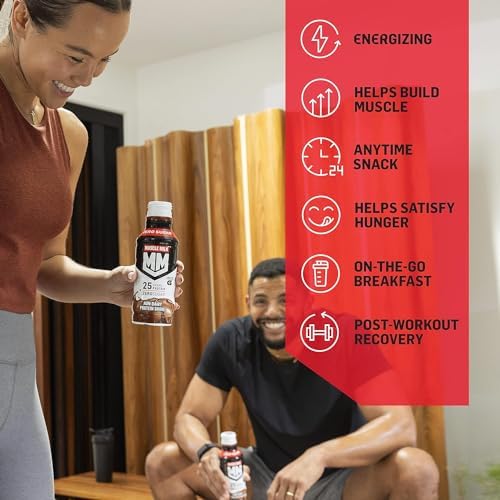 Muscle Milk Blender Bottle, BPA-free, 24 Oz Mixer