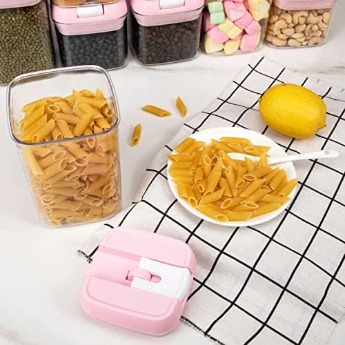 Airtight Food Storage Container Set-10 Piece Plastic Cereal Canisters