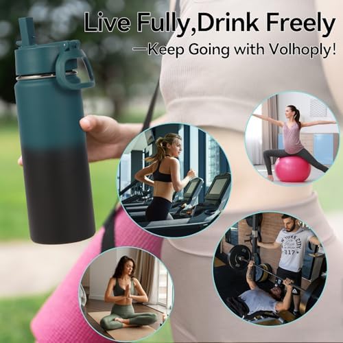 20oz Insulated Kids Water Bottle with Straw, Assorted, 4-Pack