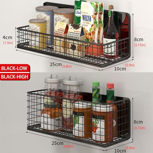 Magnetic Shelf Fridge Basket Bin for Whiteboard Washer Dryer Locker Cabinet