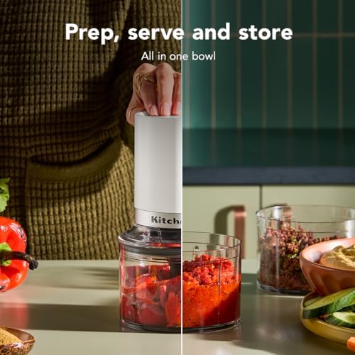 KitchenAid Go Cordless Top Down Chopper, battery sold separately, KTCR350