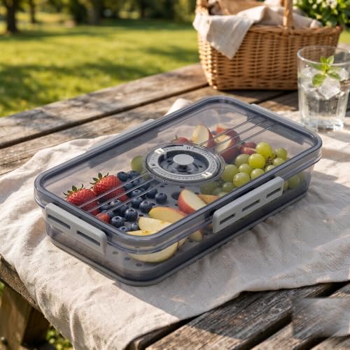 Airtight Deli Container, Storage Box for Fridge Cold Cuts
