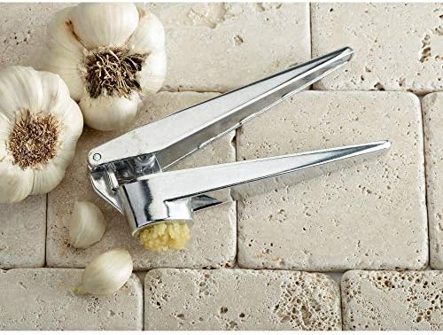 Fantes No-Peel, Self Cleaning Garlic Press, 6.25 x 1-Inches, the Italian Market Original since 1906 - Image 4