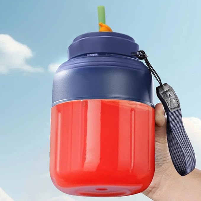 2026 Upgrade Portable Household Appliances Juicer,46oz Personal Size Blender for Shakes and Smoothies, Dual Lid Compact Travel Drinking Cup Wireless USB Rechargeable for Office Outdoor (White1)