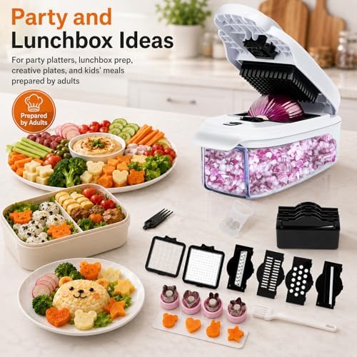 13-in-1 Vegetable Chopper, Box Chopper for Vegetables - Image 5