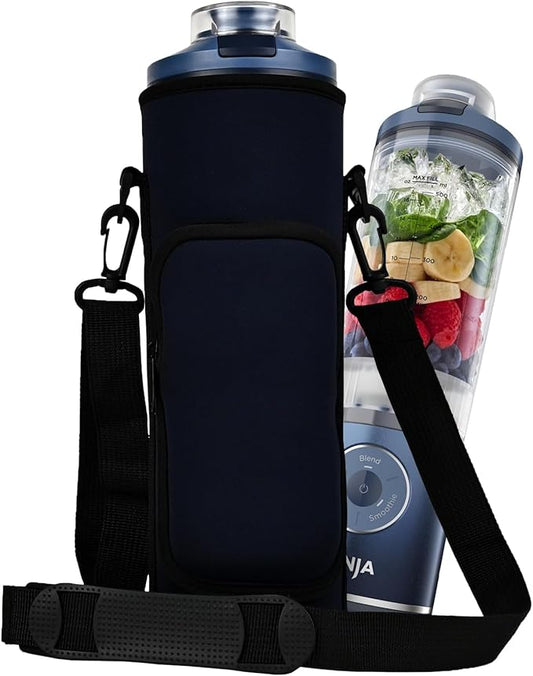 Portable Blender Storage Bag Sleeve for Nj Blast Max Portable Blender with Shoulder Strap and Accessory Pocket for Nj Blast Max BC251NV/BC251GY/BC251MT/BC251PK/BC251LD Blender