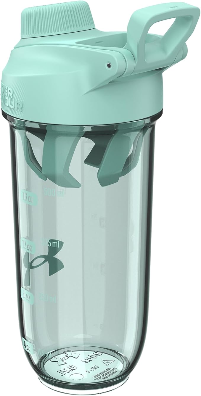 Under Armour 24oz Clarity Shaker Bottle Refresh Mint/Refresh Mint OSFA