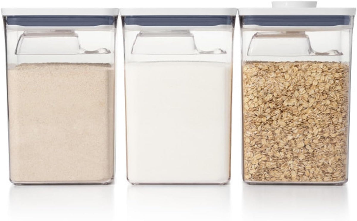 OXO Good Grips POP Airtight Food Storage Containers for Pantry, 6-Piece Set