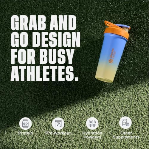 BlenderBottle Sport Sleek Stainless Steel Shaker Bottle 25 oz Dandelion - Image 5