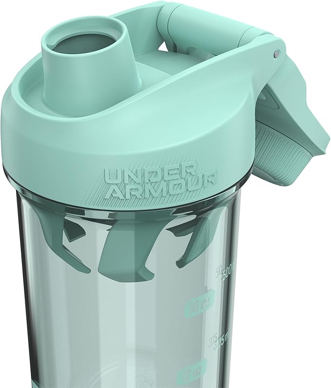 Under Armour 24oz Clarity Shaker Bottle Refresh Mint/Refresh Mint OSFA