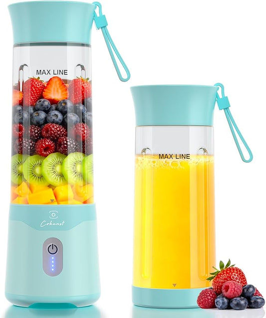 Portable Blender, USB C Rechargeable Personal Blender