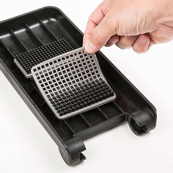 PL8 Professional Chopper, Black - Multi-Functional Vegetable Chopper, Dicer, and Mincer with Sturdy Stainless Steel Frame, Perfect for Onions, Tomatoes, and More