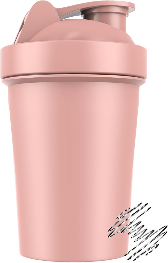 JEELA SPORTS 5 PACK Protein Shaker Bottles for Protein Mixes -20 OZ- Dishwasher Safe Shaker Cups for Protein Shakes - Shaker Cup for Blender Protein Shaker Bottle for Shakes Protein Shake Blender