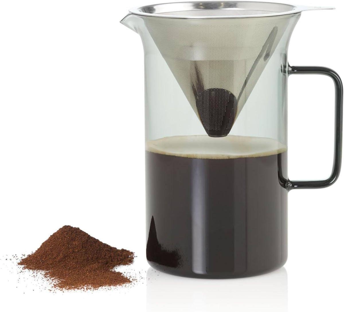 Pour Over Coffee Maker 20oz Gray