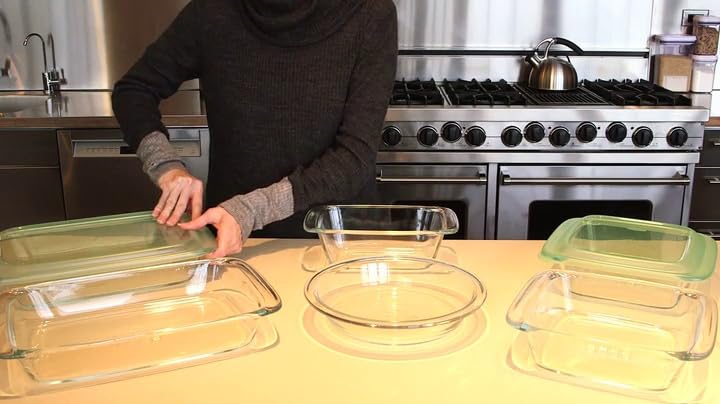 OXO Good Grips Glass Baking Dish with Lid - 3 Qt Capacity, 9x13