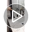White Glass Hand and Dish Soap Dispenser Set - Kitchen Soap Dispenser Set with Tray & Pump for Office, Hotel, Vacation Rental, Airbnb - Modern Kitchen Decor & Accessories (White)
